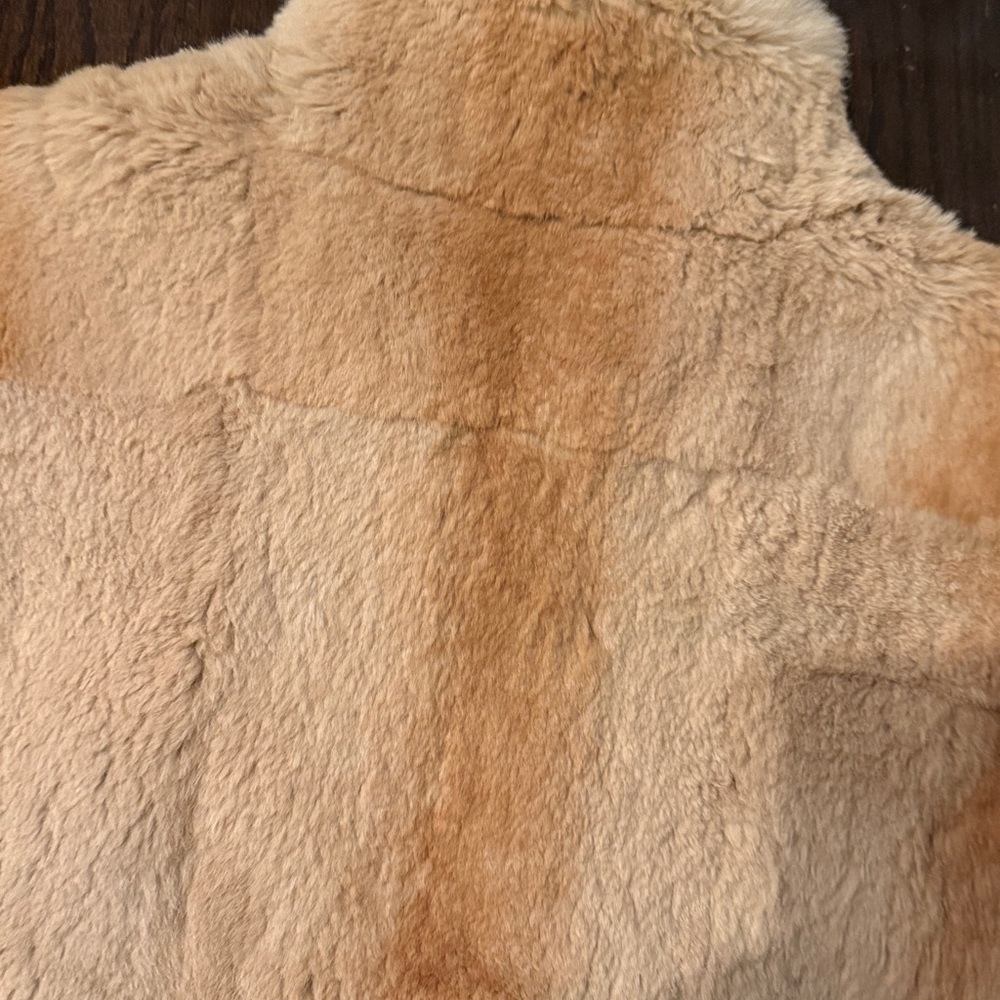 Lord & Taylor Rabbit Fur Vest Small - Picture 6 of 6